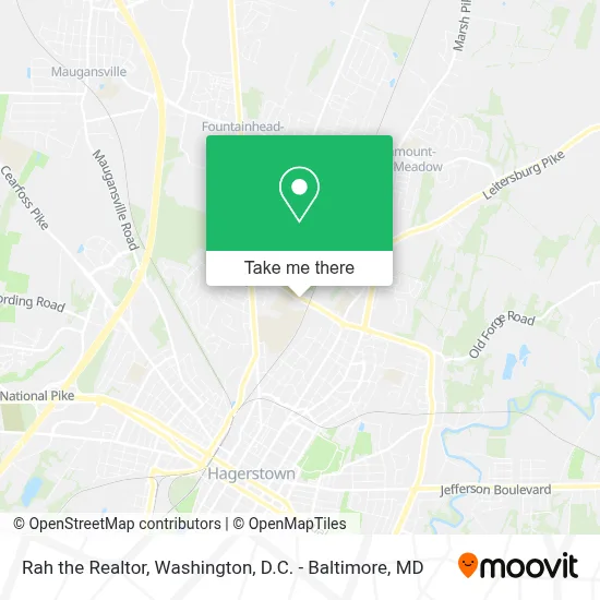 Rah the Realtor map