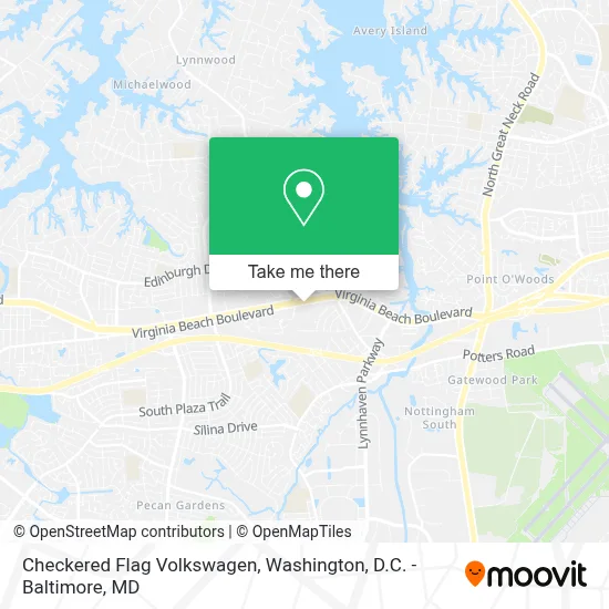 Checkered Flag Volkswagen map