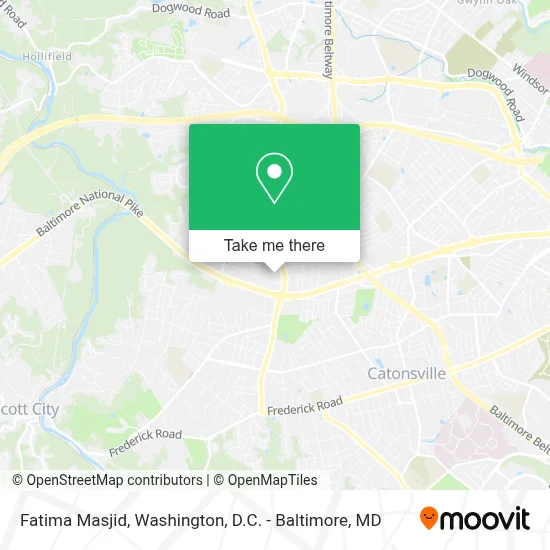 Fatima Masjid map