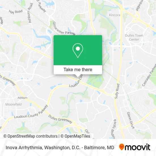 Inova Arrhythmia map
