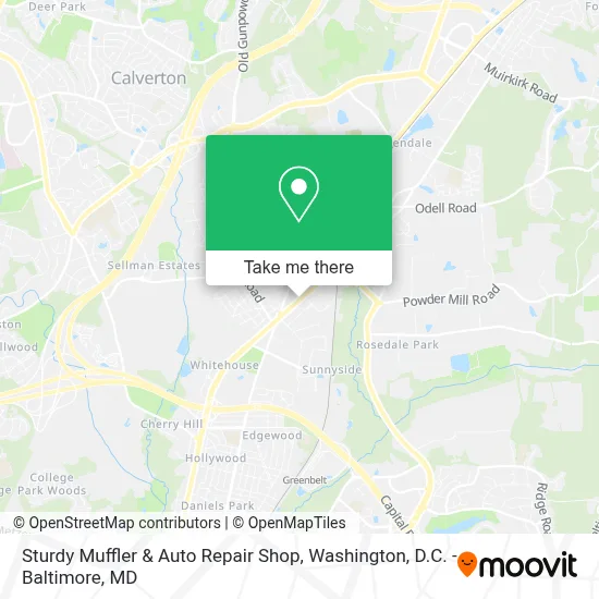 Sturdy Muffler & Auto Repair Shop map