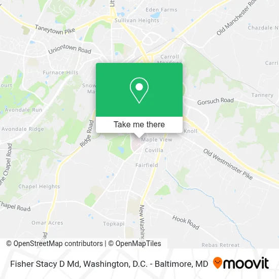 Fisher Stacy D Md map