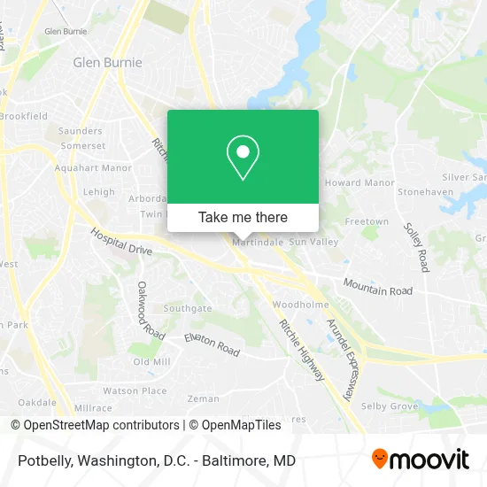 Potbelly map