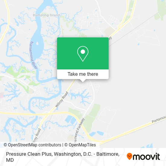 Pressure Clean Plus map