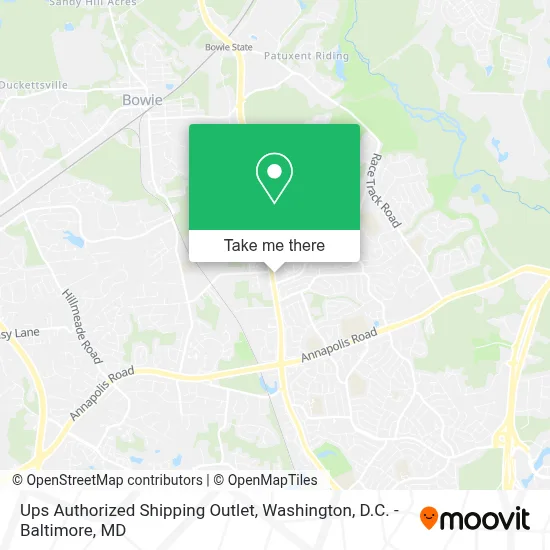 Ups Authorized Shipping Outlet map