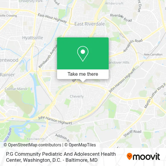 P.G Community Pediatric And Adolescent Health Center map