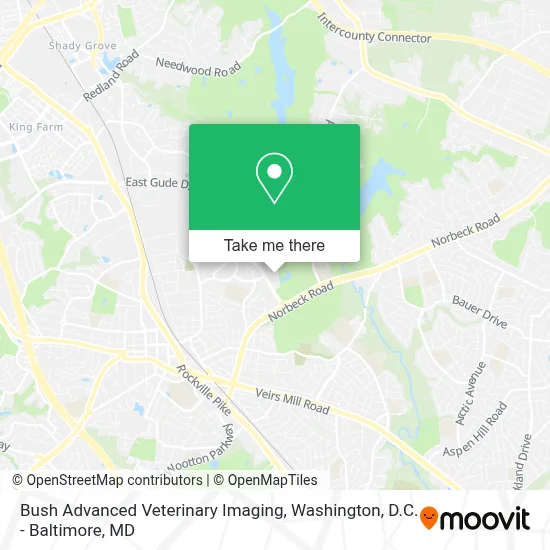 Bush Advanced Veterinary Imaging map