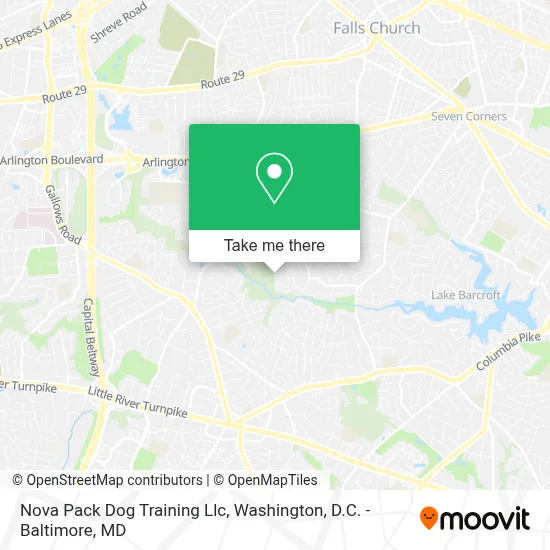 Nova Pack Dog Training Llc map