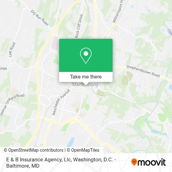 E & B Insurance Agency, Llc map