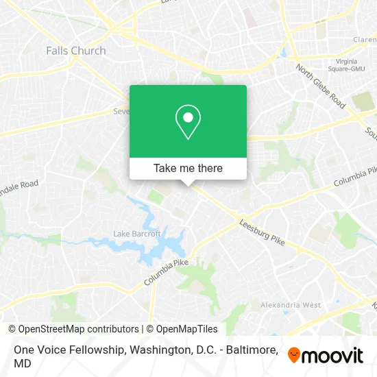 One Voice Fellowship map