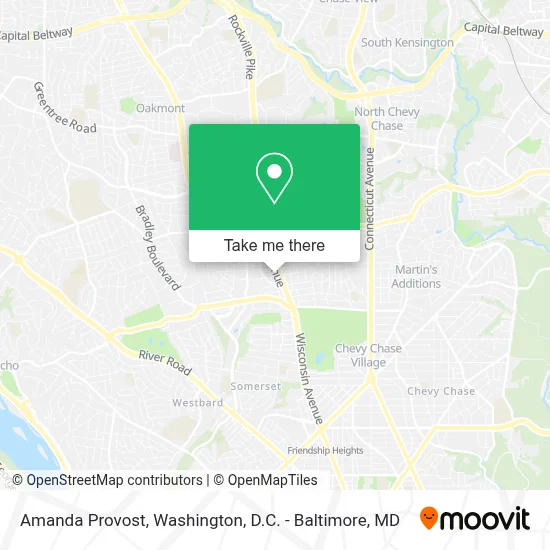 Amanda Provost map