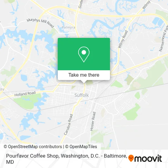 Pourfavor Coffee Shop map