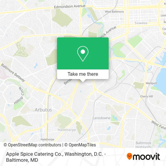 Apple Spice Catering Co. map