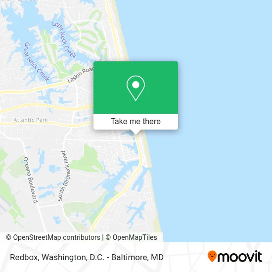 Redbox map
