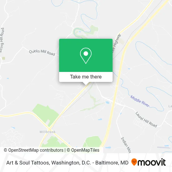 Art & Soul Tattoos map