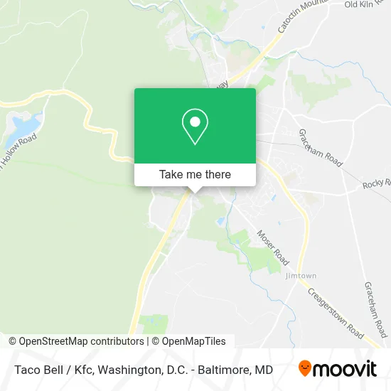 Taco Bell / Kfc map