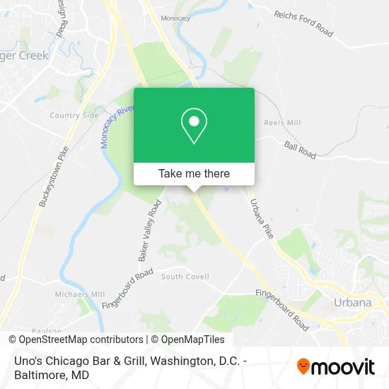 Uno's Chicago Bar & Grill map