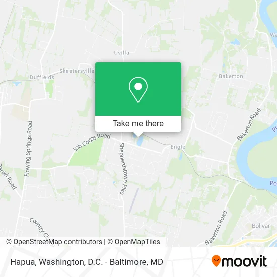 Hapua map