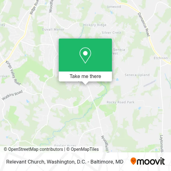 Relevant Church map