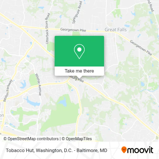 Tobacco Hut map