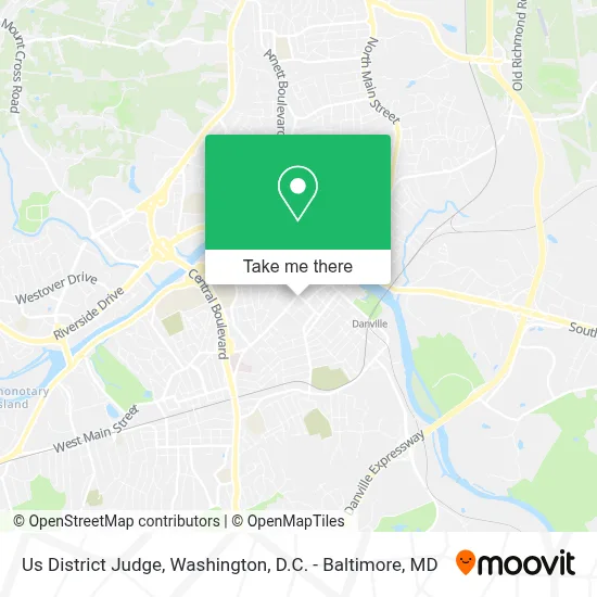 Us District Judge map