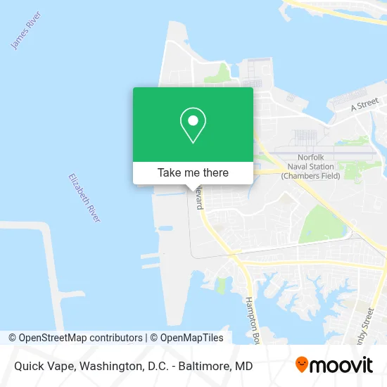Quick Vape map
