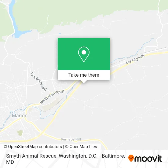 Smyth Animal Rescue map
