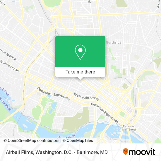 Airball Films map