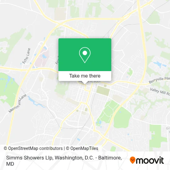 Simms Showers Llp map