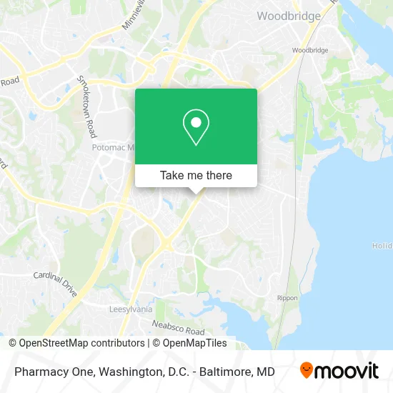 Pharmacy One map