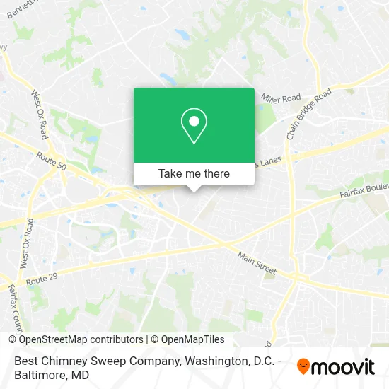 Best Chimney Sweep Company map