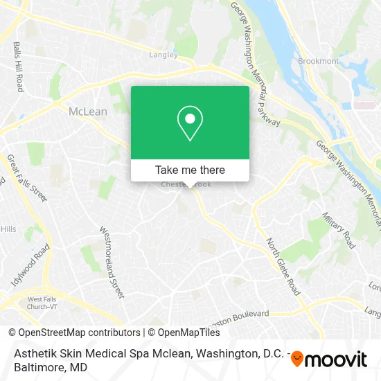 Asthetik Skin Medical Spa Mclean map