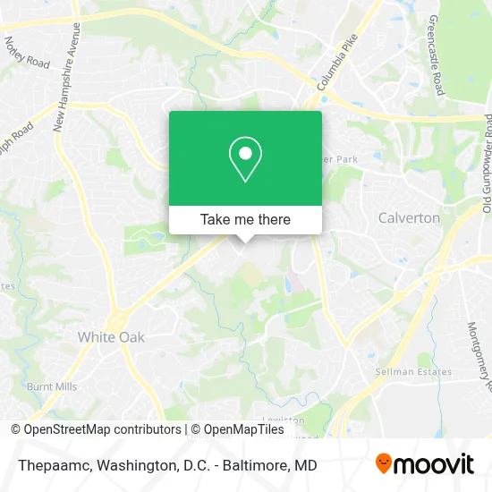 Thepaamc map