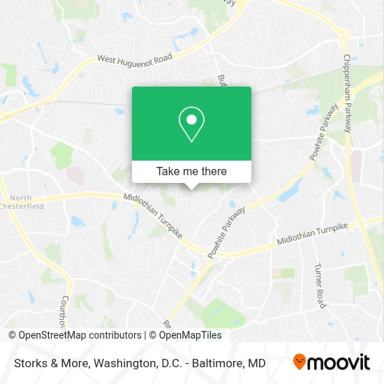 Storks & More map