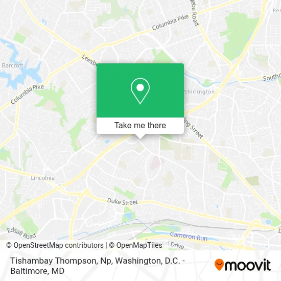 Tishambay Thompson, Np map
