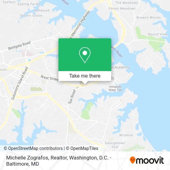 Michelle Zografos, Realtor map
