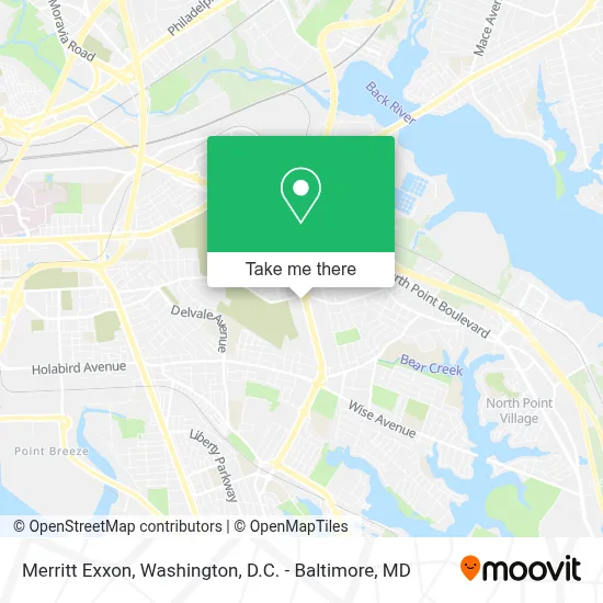 Merritt Exxon map