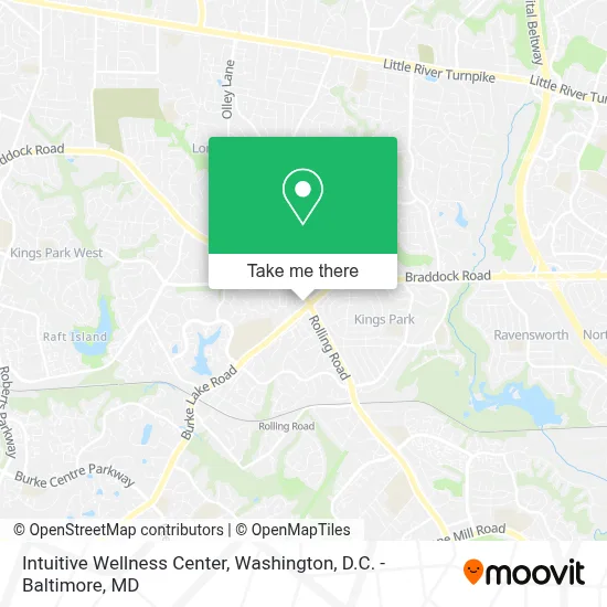 Intuitive Wellness Center map
