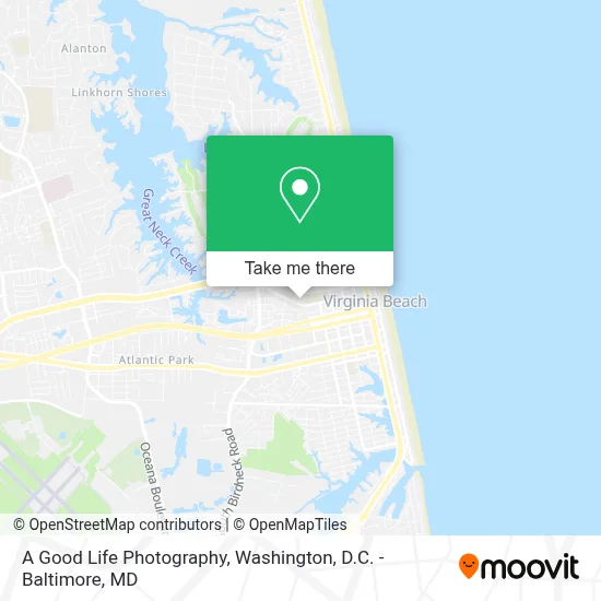 A Good Life Photography map