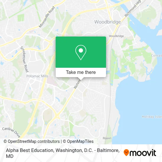 Alpha Best Education map