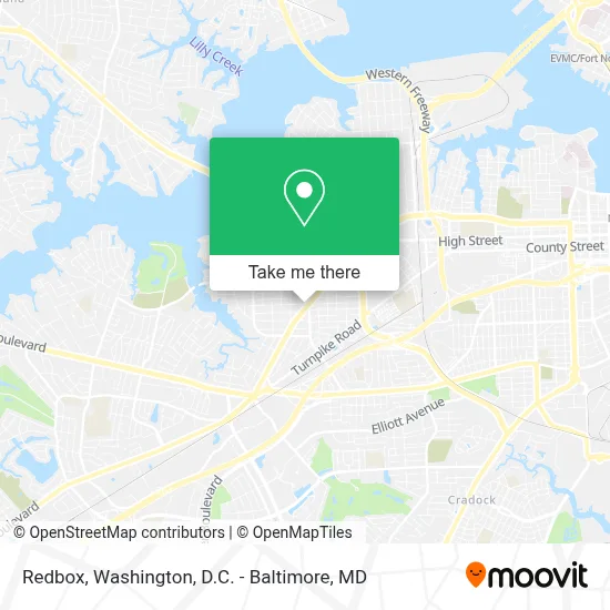 Redbox map