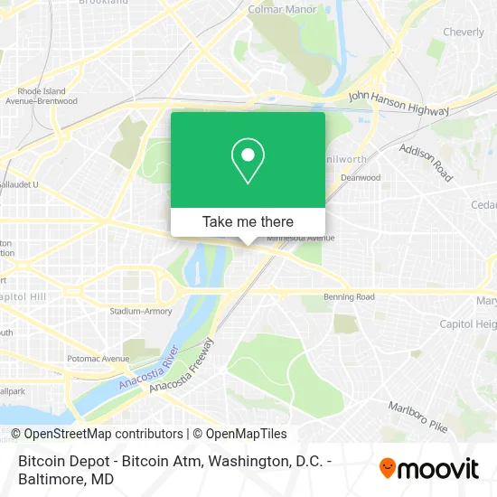 Bitcoin Depot - Bitcoin Atm map