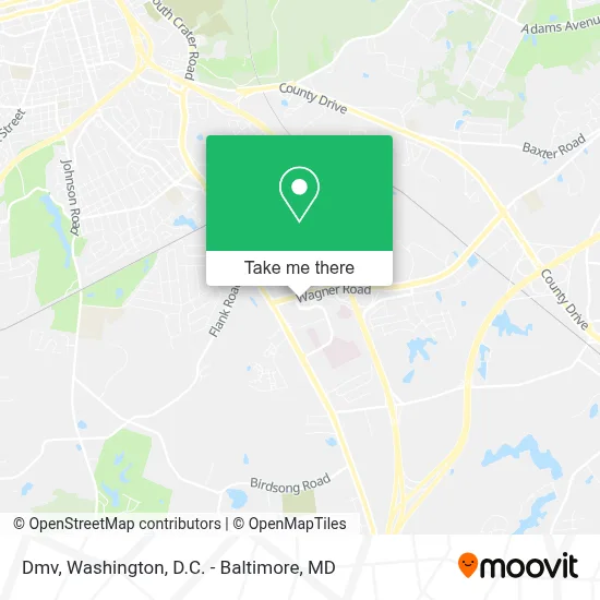 Dmv map