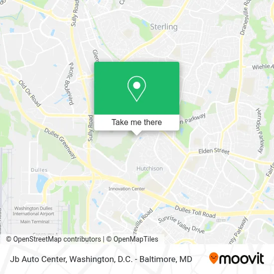 Jb Auto Center map