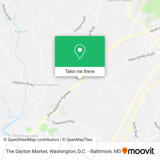 The Dayton Market map