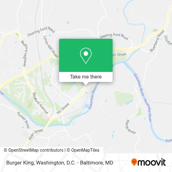 Burger King map