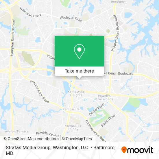 Stratas Media Group map