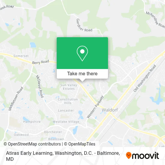 Atiras Early Learning map