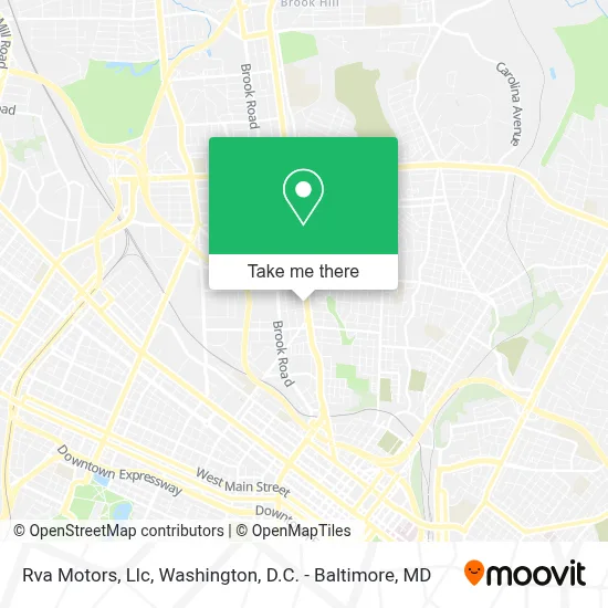 Rva Motors, Llc map