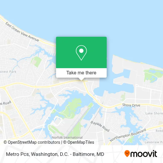 Metro Pcs map
